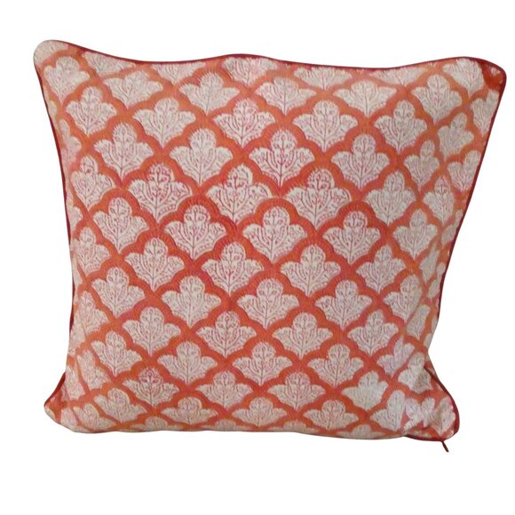 ROBERTA ROLLER RABBIT 18" cotton Jemina print Pillow cover Sham - Picture 1 of 4